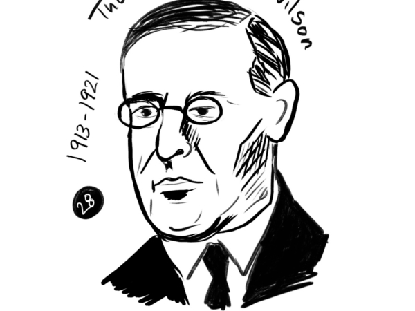 28. Thomas Woodrow Wilson