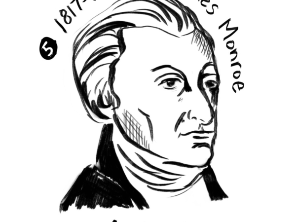 5. James Monroe